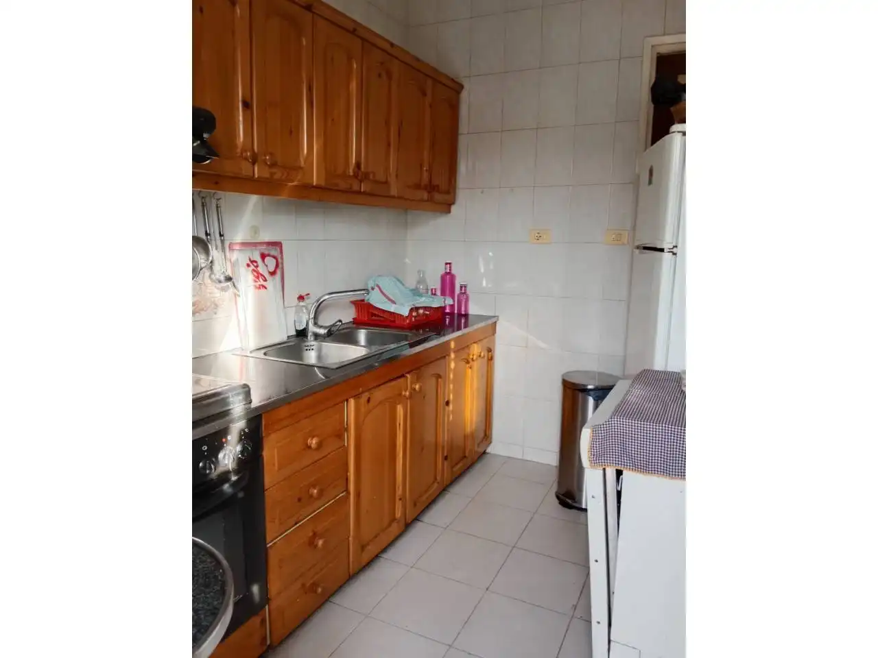 Cuina de Casa o xalet en venda en Tamarite de Litera amb Terrassa i Moblat