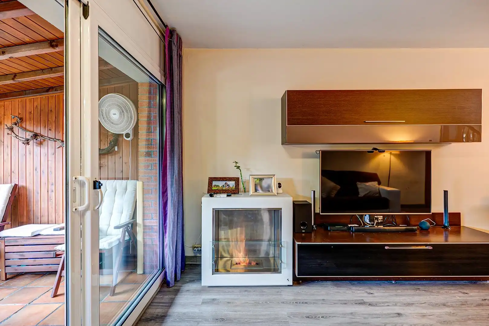 Sala de estar de Casa adosada en venta en Igualada con Aire acondicionado, Calefacción y Terraza