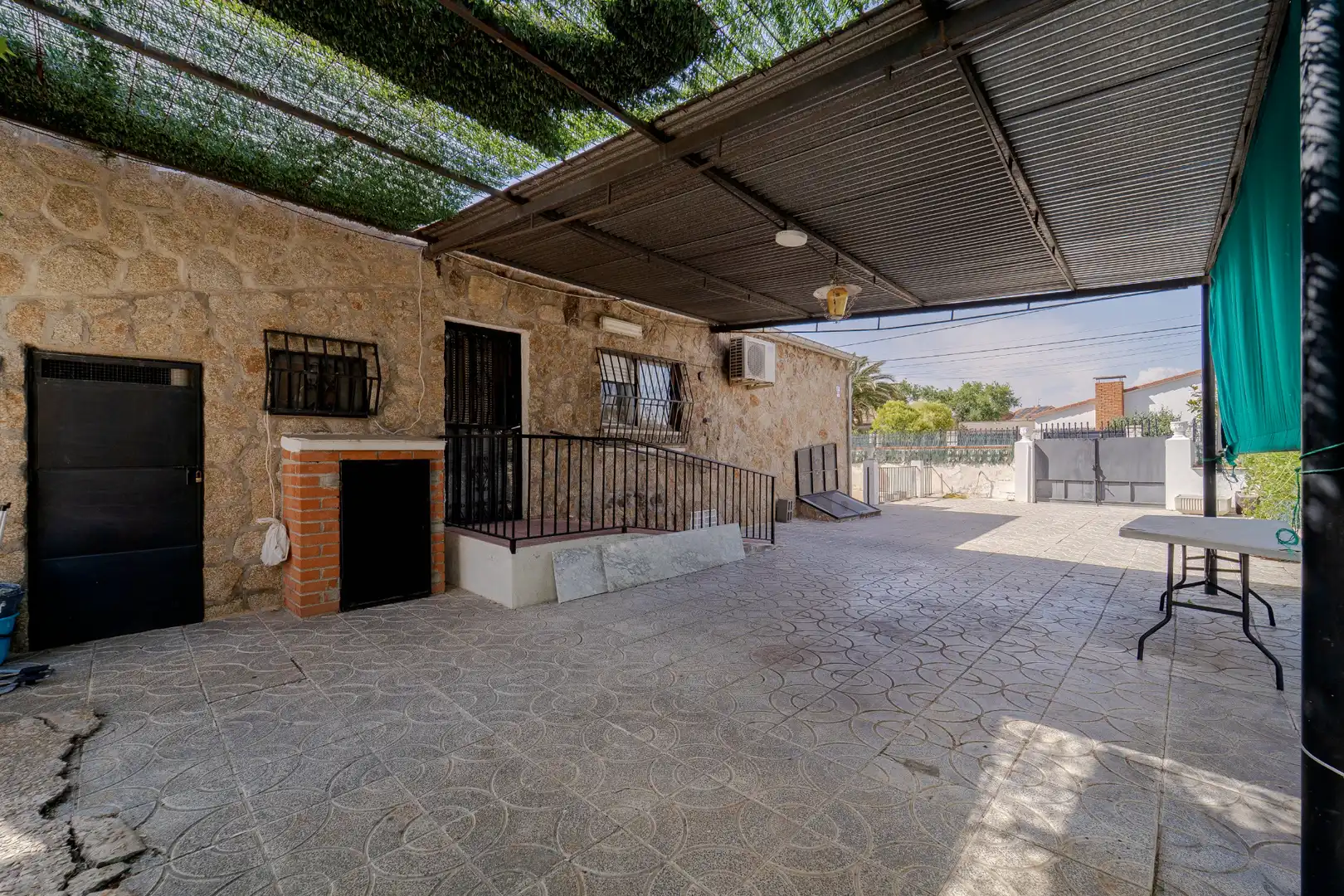 Terrassa de Casa o xalet en venda en El Álamo amb Aire condicionat, Calefacció i Jardí privat
