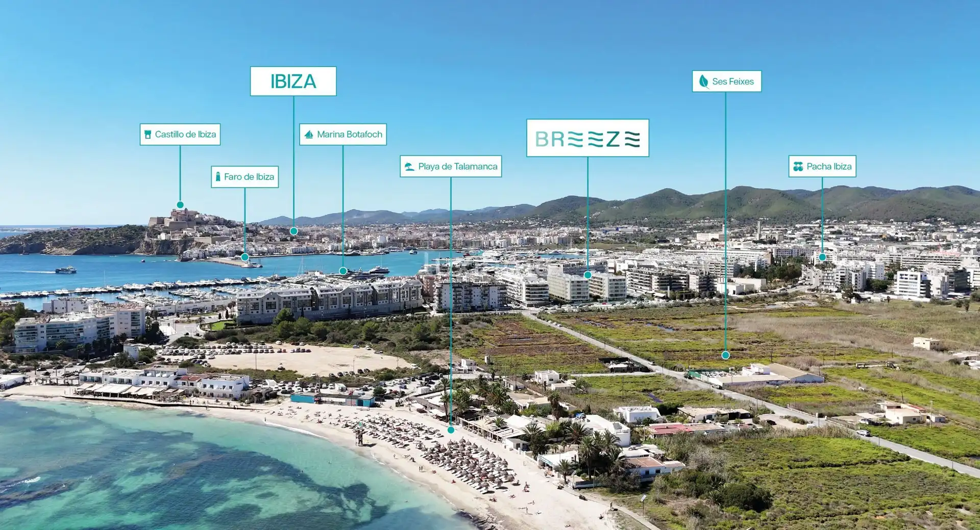 Attico con piscina in vendita a Marina Botafoc - Platja de Talamanca, imagen 5