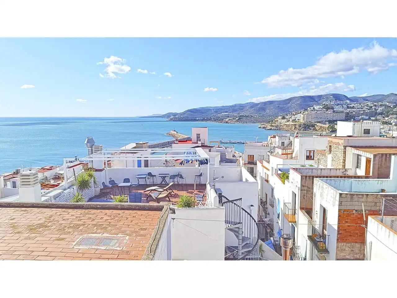 Außenansicht von Wohnung zum Verkauf in Peñíscola / Peníscola mit Terrasse, Abstellraum und Möbliert