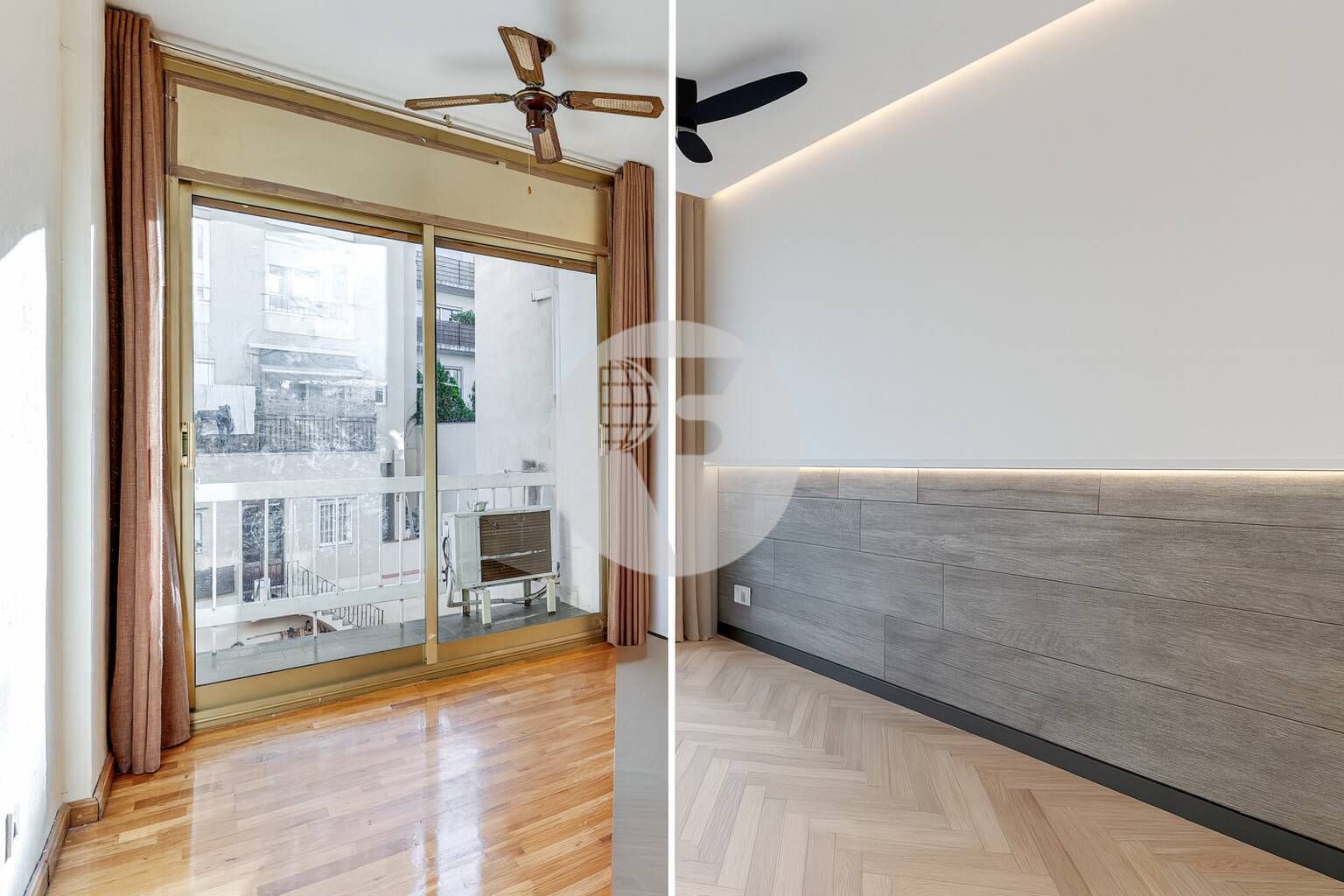 Bedroom of Flat for sale in  Barcelona Capital  with Air Conditioner, Heating and Terrace