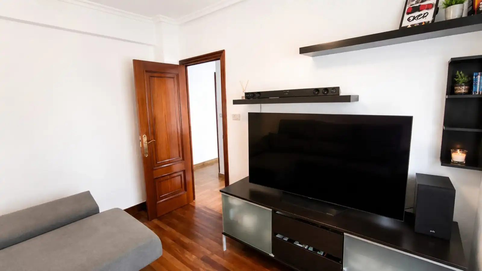 Wohnzimmer von Wohnung zum Verkauf in Ermua mit Heizung, Möbliert und Ofen