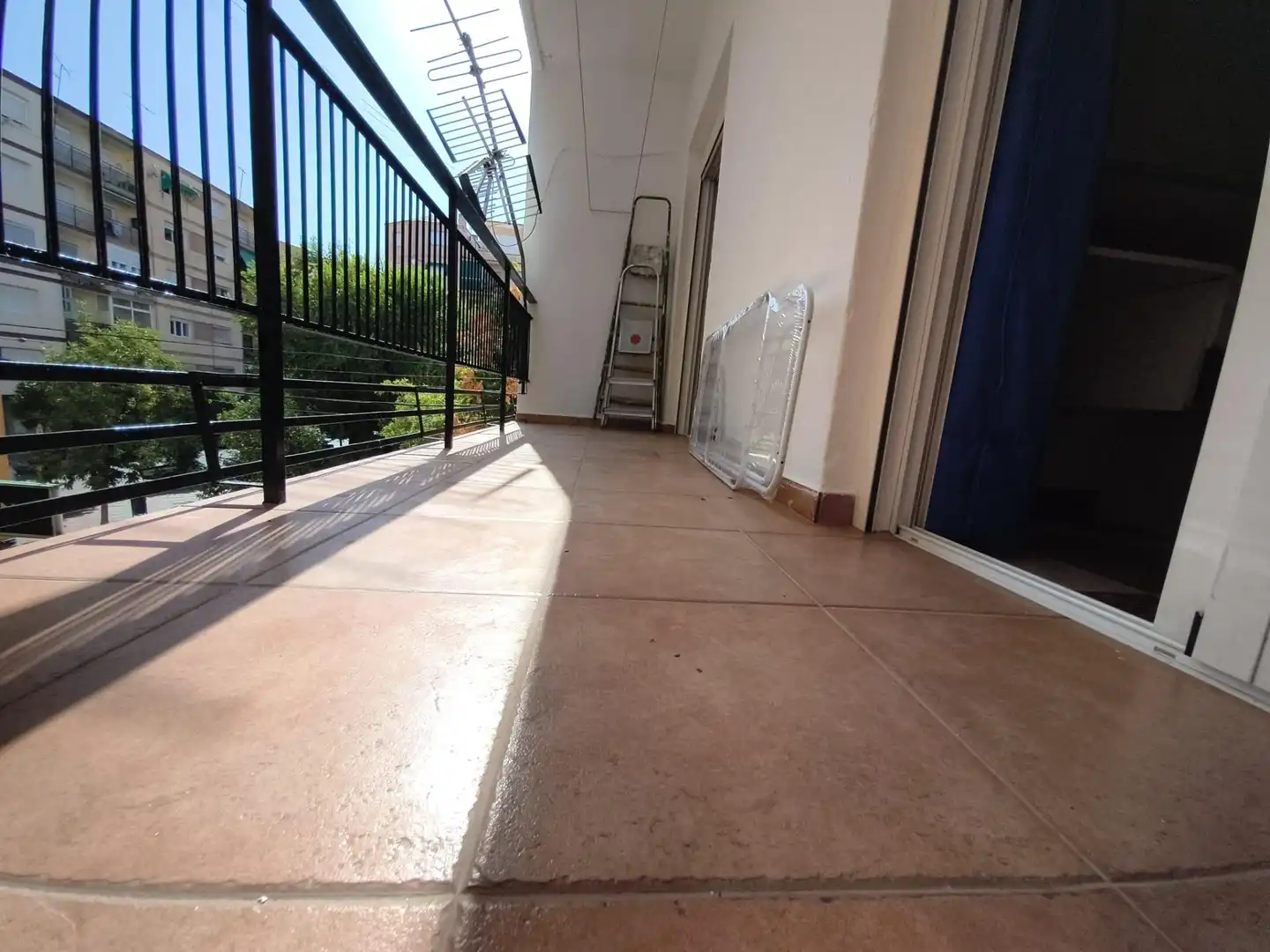 Terraza de Piso de alquiler en Granada con Terraza y Amueblado