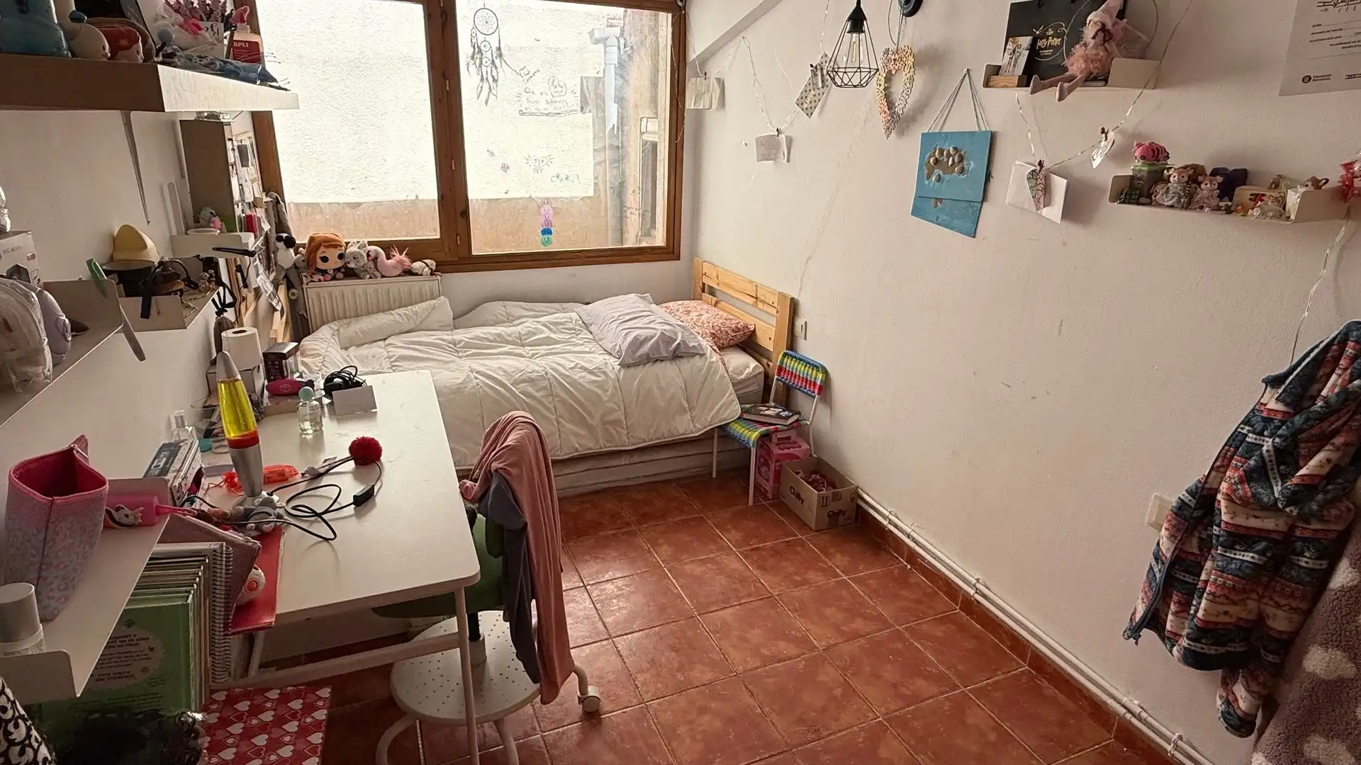 Schlafzimmer von Wohnung zum Verkauf in Castellterçol mit Heizung, Terrasse und Abstellraum