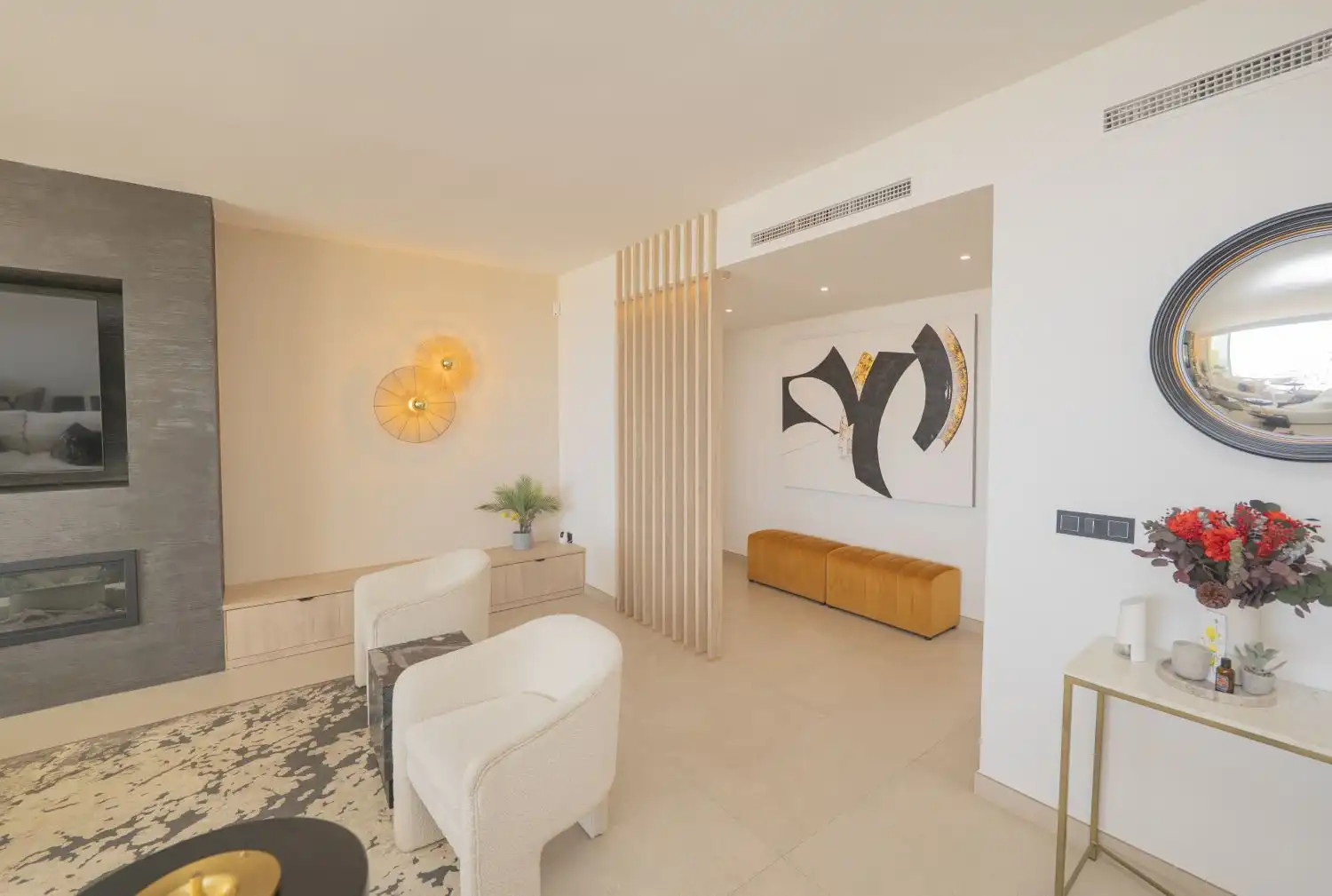 Sala d'estar de Dúplex en venda en Benalmádena amb Aire condicionat, Calefacció i Terrassa