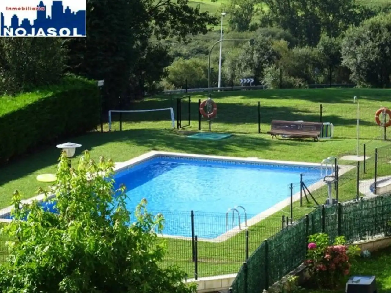 Swimming pool of Apartments for rent in Meruelo  with Heating, Parquet flooring and Terrace