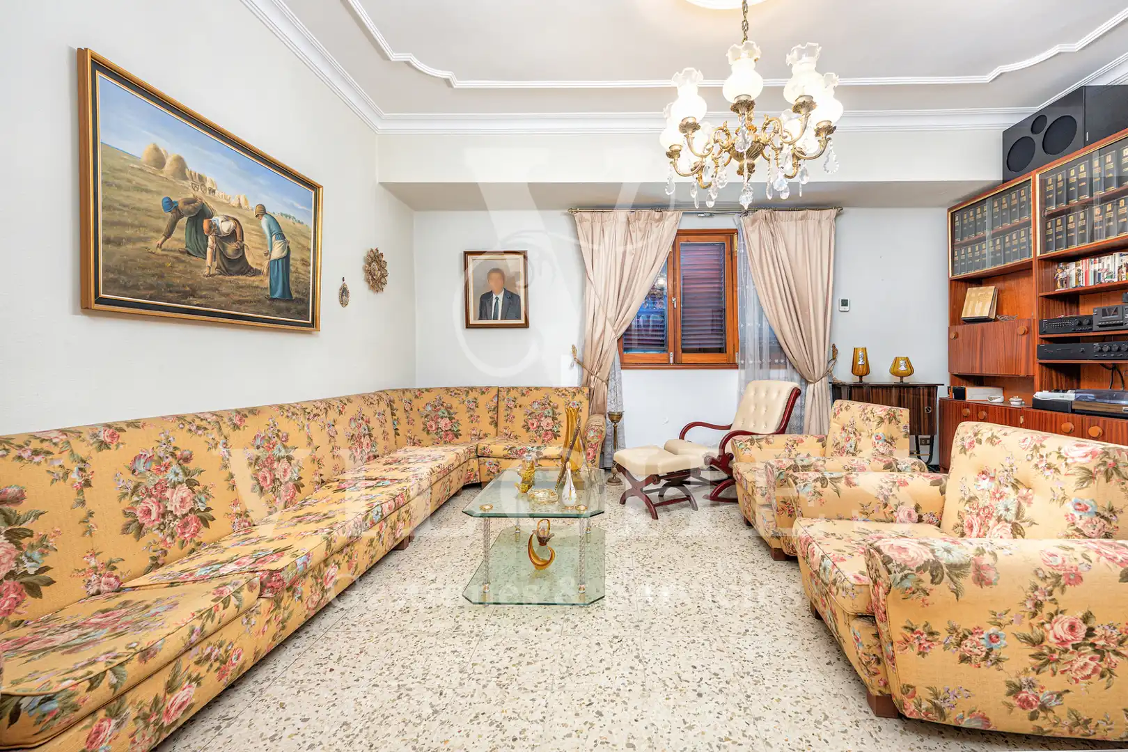 Sala de estar de Casa o chalet en venta en Teror con Parquet, Terraza y Trastero