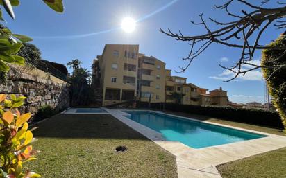 Exterior view of Flat for sale in Marbella  with Terrace, Swimming Pool and Community pool