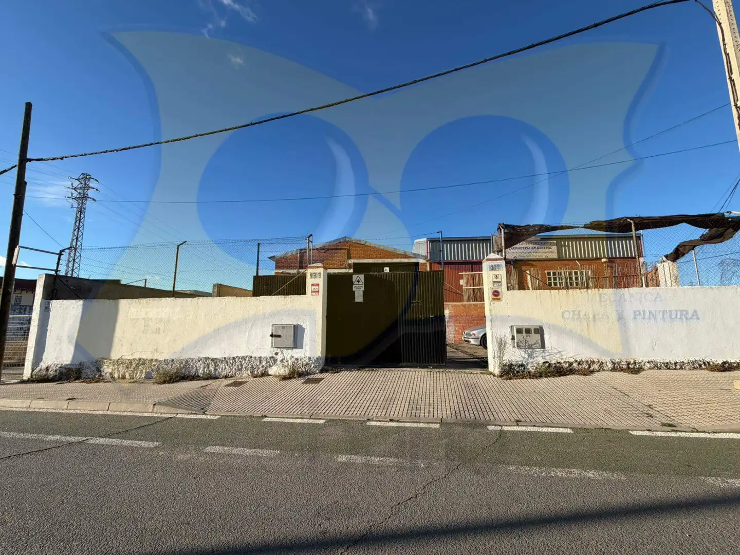 Vista exterior de Nave industrial en venta en Salamanca