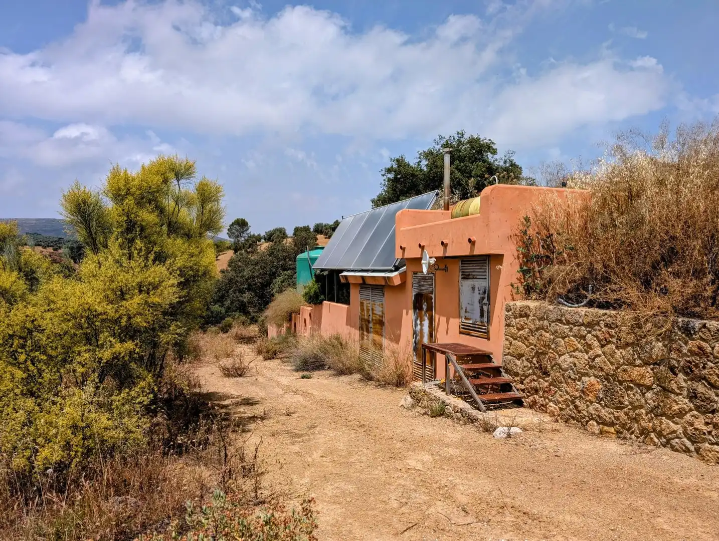 Vista exterior de Casa o xalet en venda en Loja amb Calefacció, Jardí privat i Terrassa