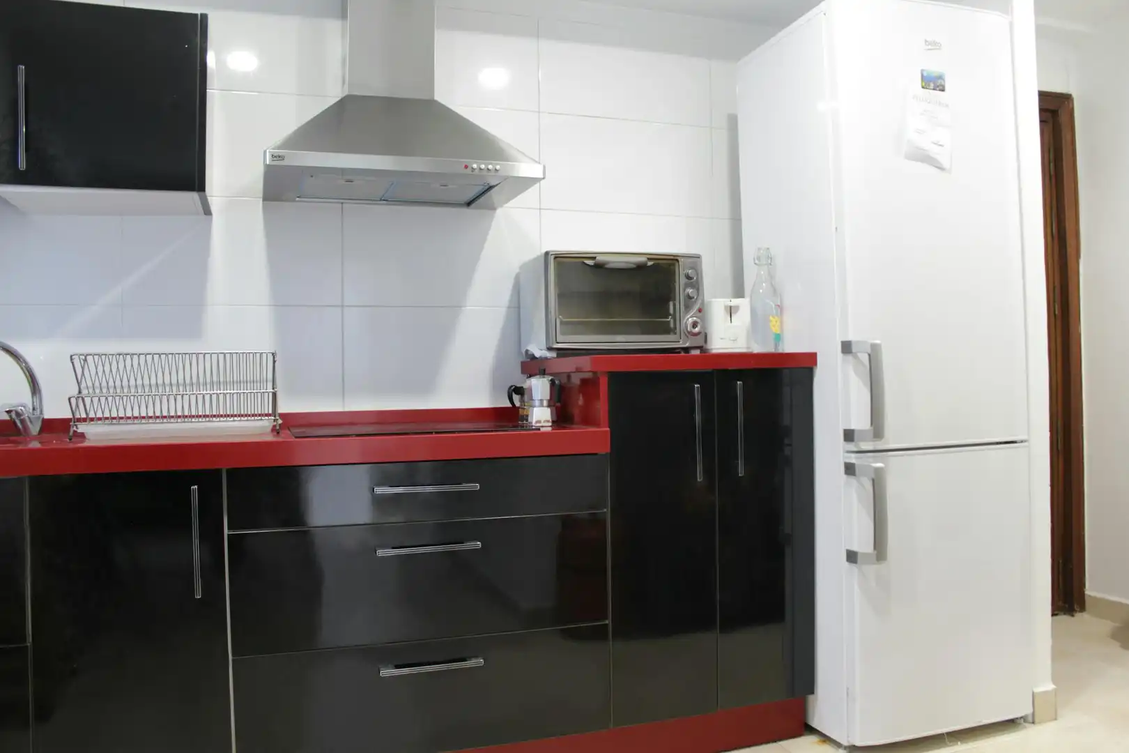 Cocina de Piso para compartir en Sevilla con Aire acondicionado, Amueblado y Lavadora