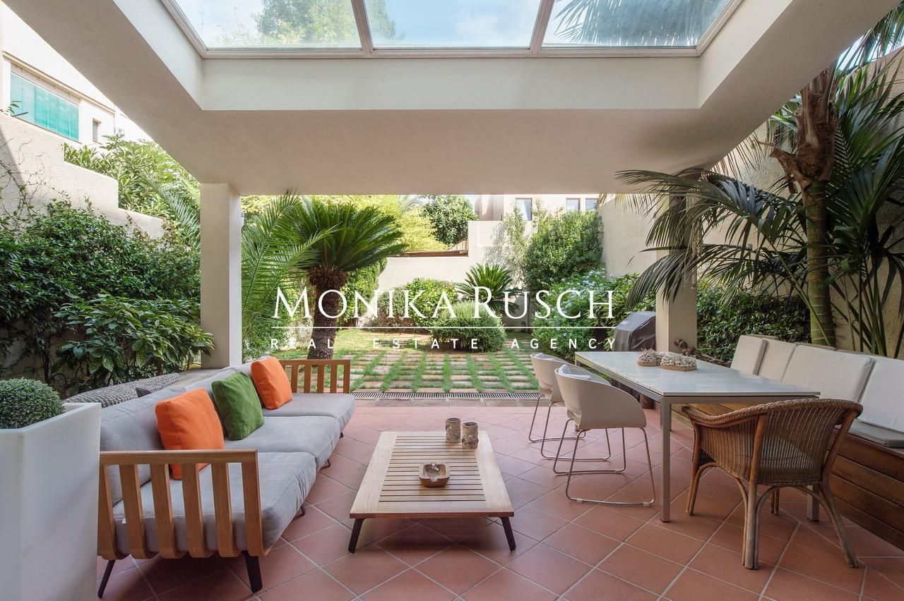 Terrace of House or chalet to rent in  Barcelona Capital  with Heating, Private garden and Terrace