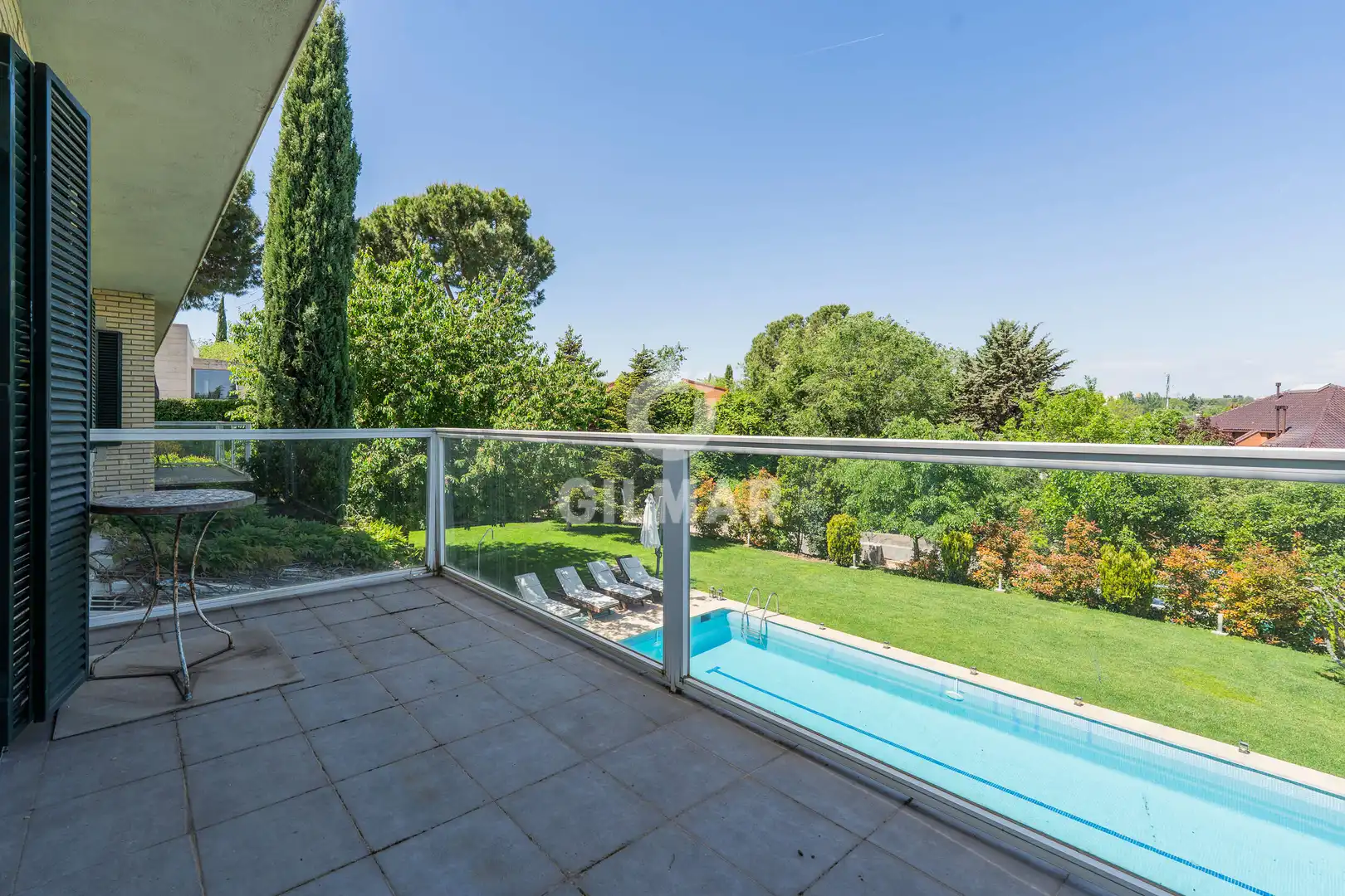 Garden of Houses for sale in Pozuelo de Alarcón  with Heating, Private garden and Swimming Pool