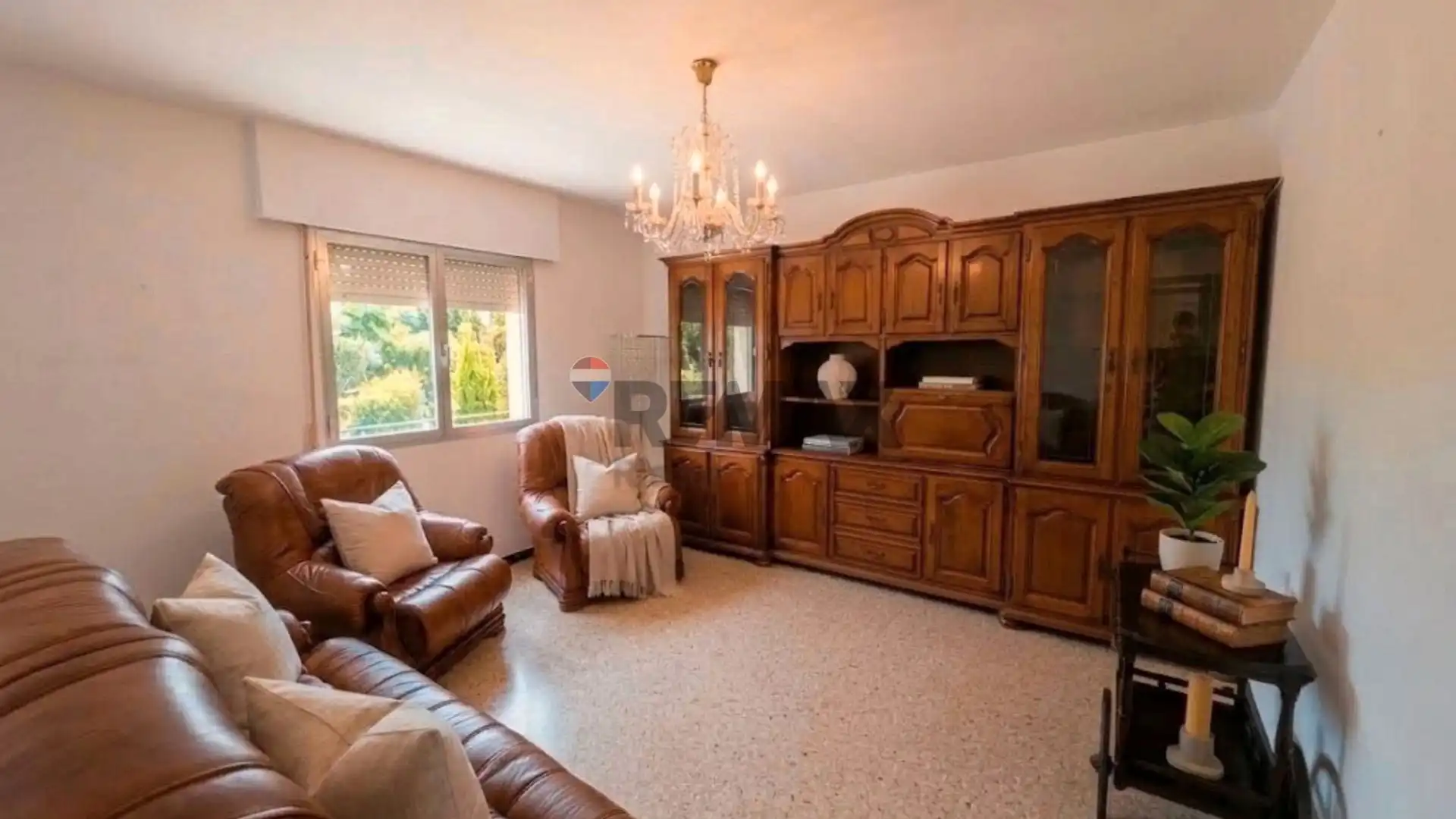 Sala de estar de Casa o chalet en venta en Arzúa con Jardín privado, Trastero y Amueblado