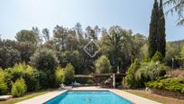 Swimming pool of House or chalet for sale in Vallromanes  with Air Conditioner, Heating and Private garden