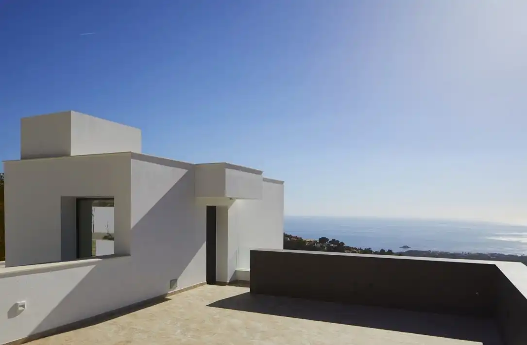 Terrassa de Casa o xalet en venda en Altea amb Aire condicionat, Calefacció i Jardí privat