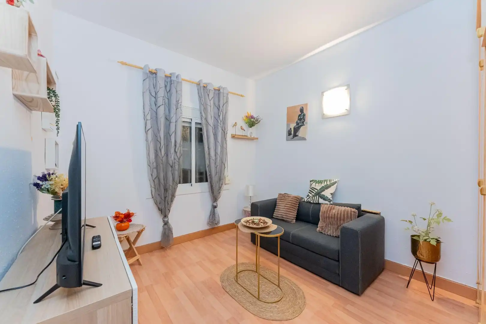 Sala d'estar de Pis en venda en Gavà amb Aire condicionat, Calefacció i Parquet