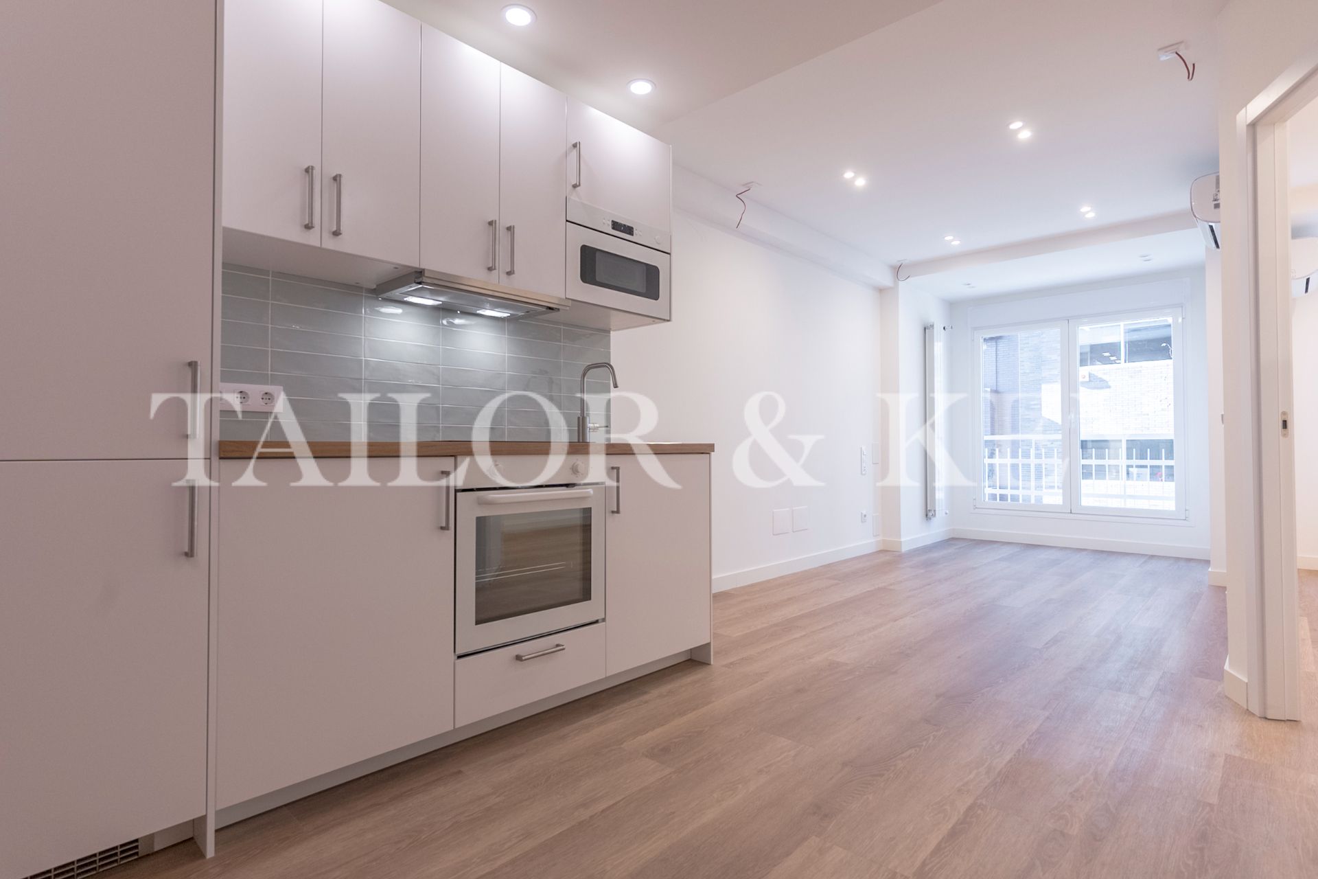 Cocina de Piso de alquiler en  Madrid Capital con Aire acondicionado y Calefacción