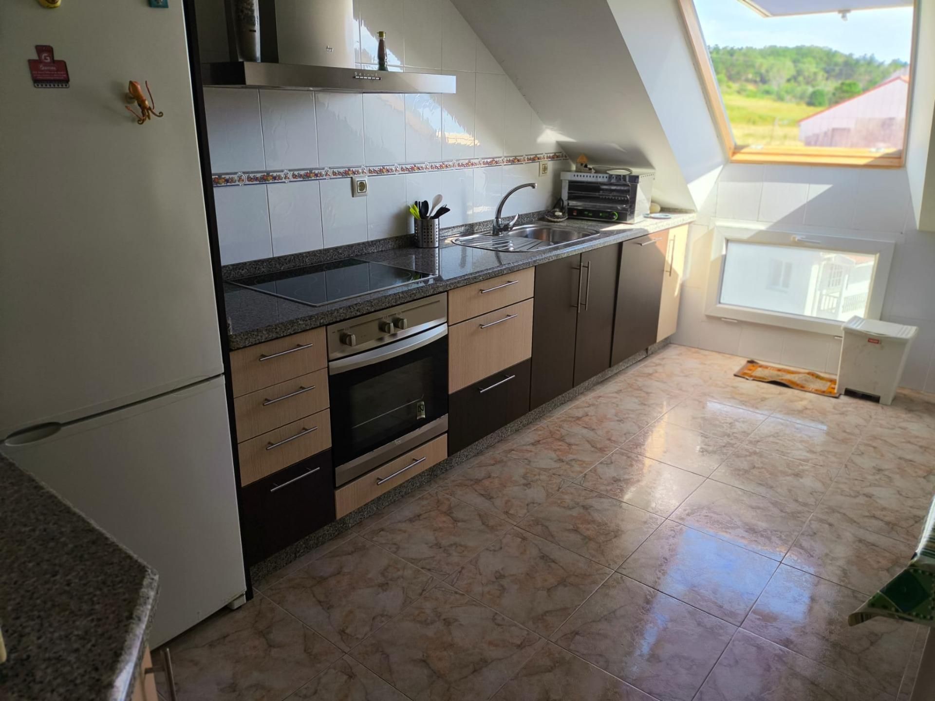 Kitchen of Flat for sale in Laxe  with Heating and Storage room
