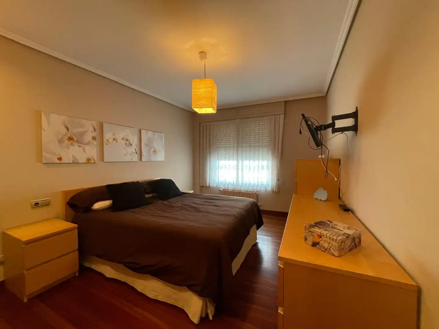 Bedroom of Flat for sale in Ferrol  with Heating, Storage room and Furnished