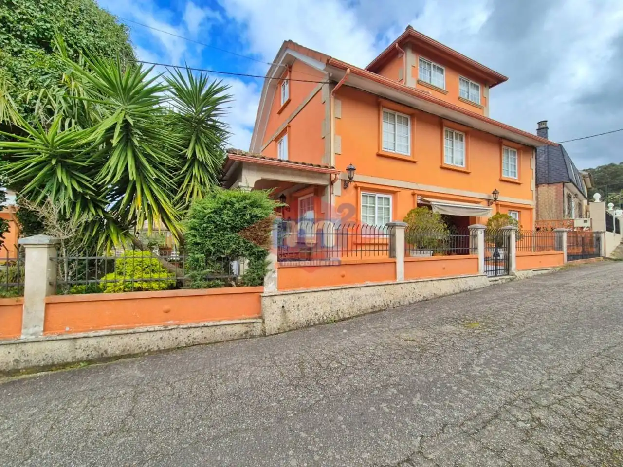 Außenansicht von Haus oder Chalet zur Miete in Redondela mit Heizung, Privatgarten und Terrasse