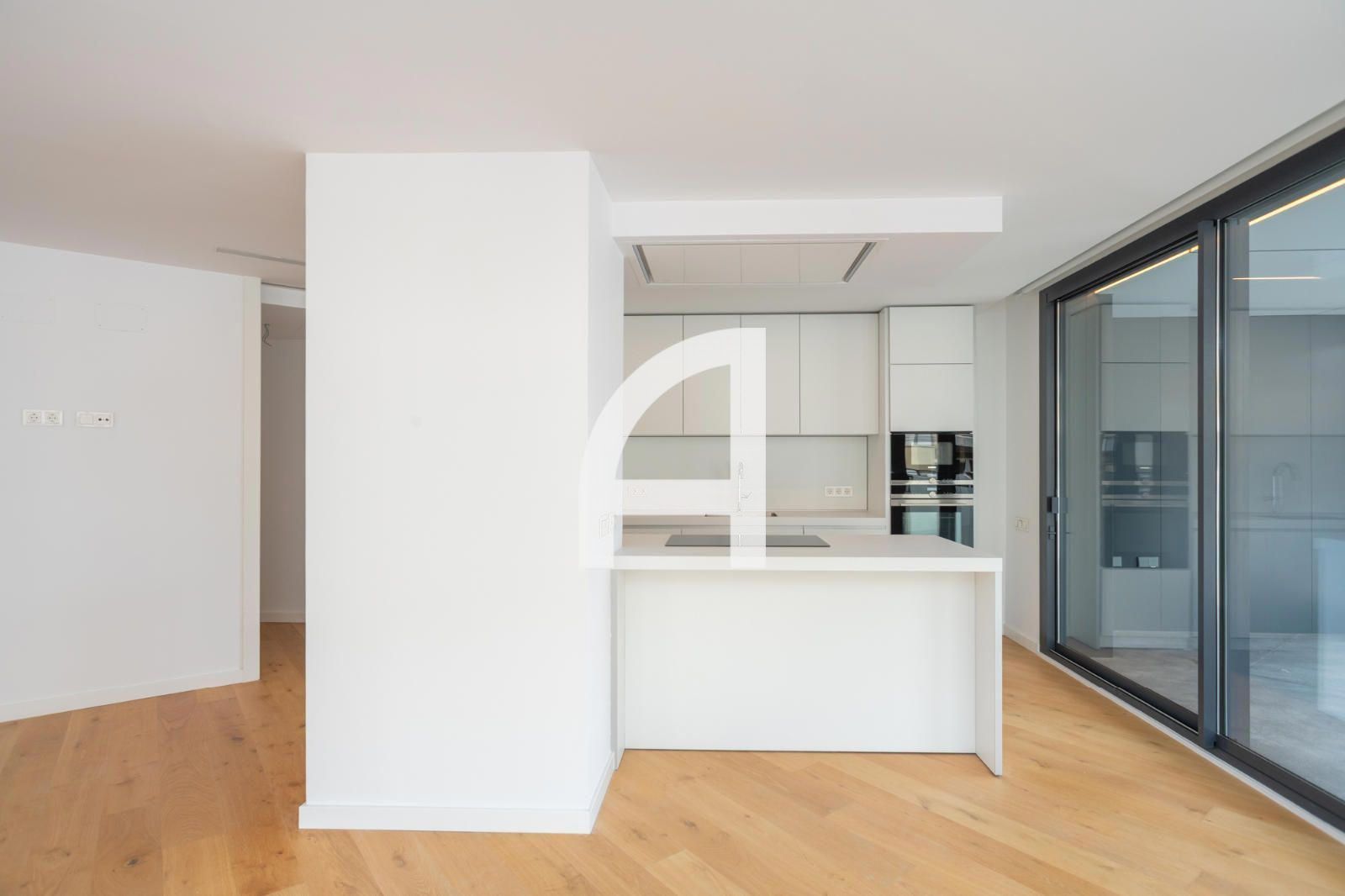 Kitchen of Attic for sale in Girona Capital  with Air Conditioner, Heating and Terrace