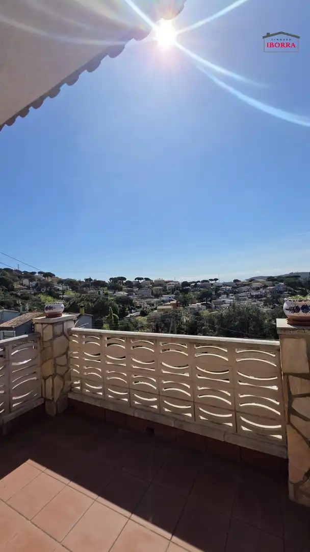 Vista exterior de Casa o xalet en venda en Tordera amb Jardí privat