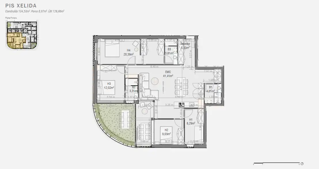 Apartamento en venta en Palafrugell con Aire acondicionado, Calefacción y Alarma