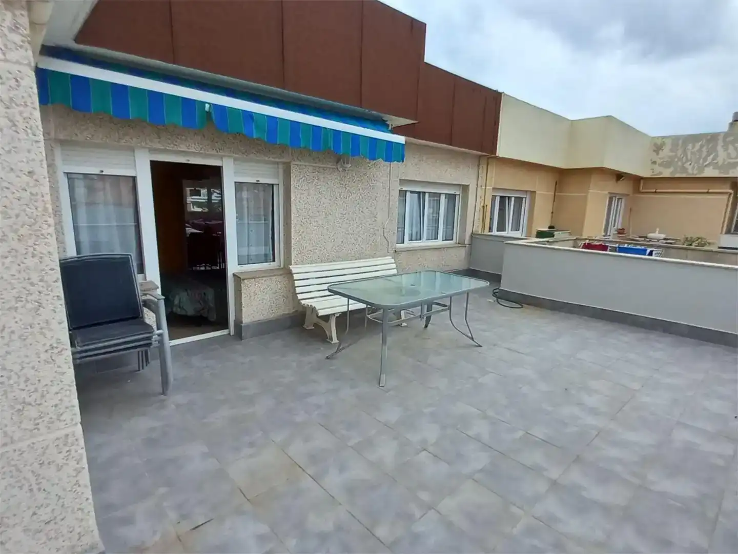 Terrasse von Wohnungen zur Miete in Ribamontán al Mar mit Parkett und Möbliert