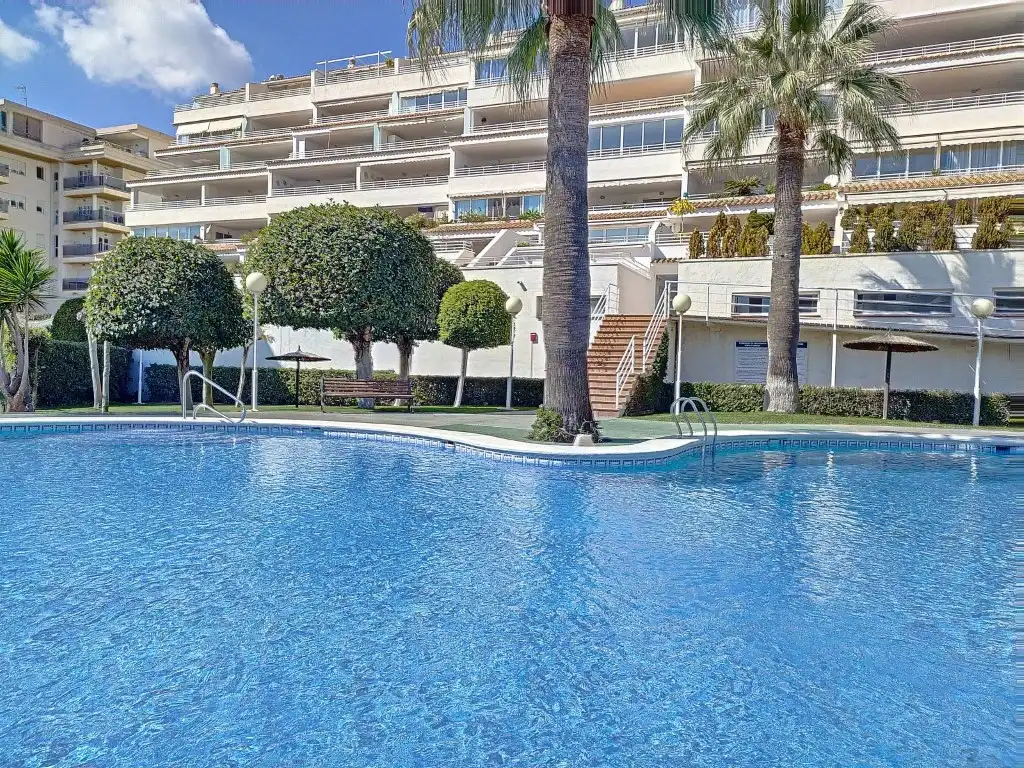 Swimming pool of Flat for rent in Altea  with Air Conditioner, Heating and Private garden