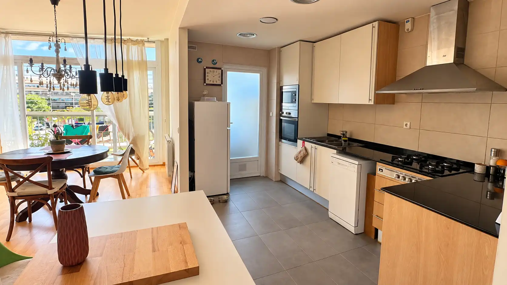 Cocina de Piso en venta en Girona con Aire acondicionado, Calefacción y Parquet