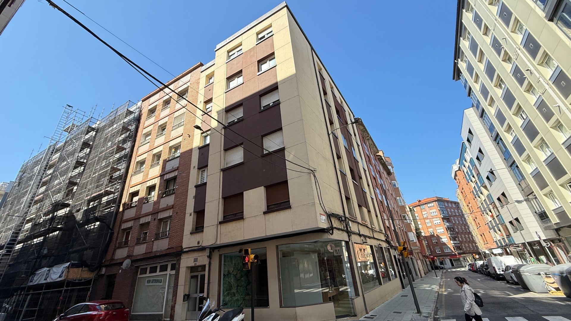 Exterior view of Flat for sale in Gijón 