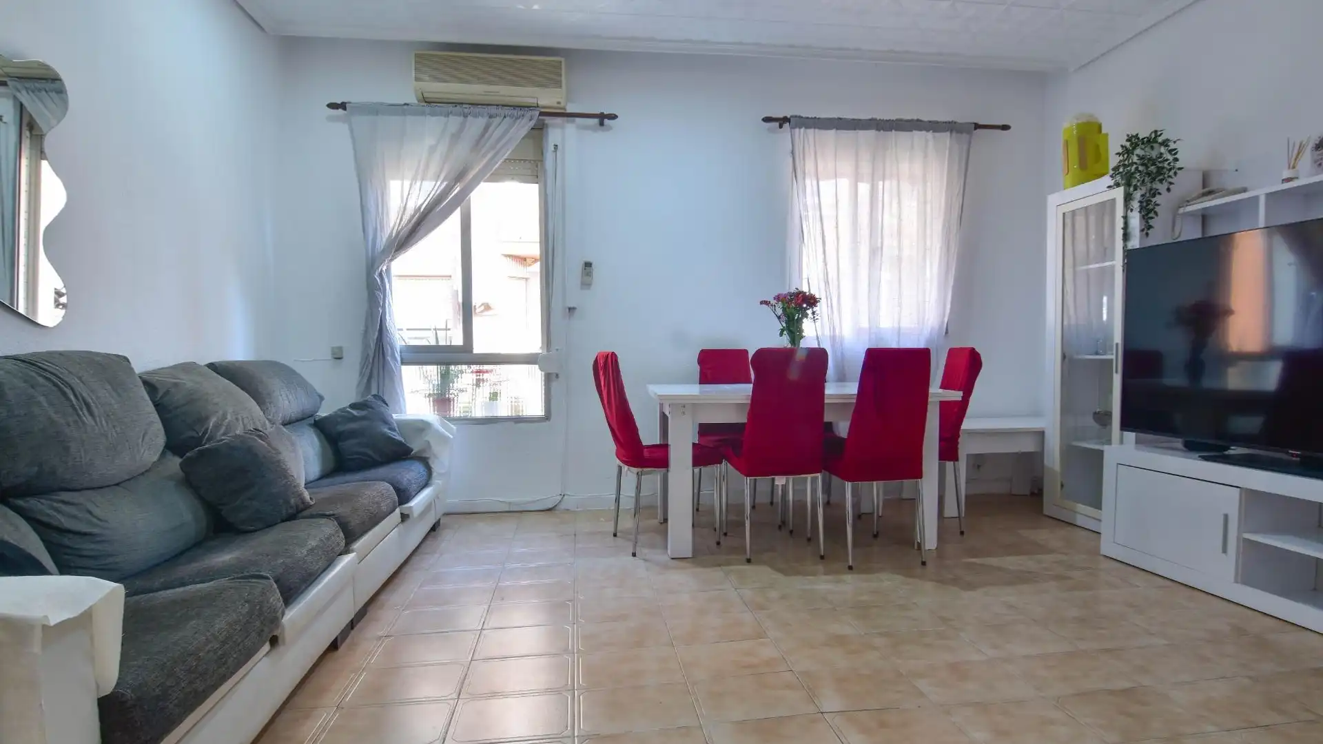 Dining room of Flat for sale in Albal  with Air Conditioner and Balcony