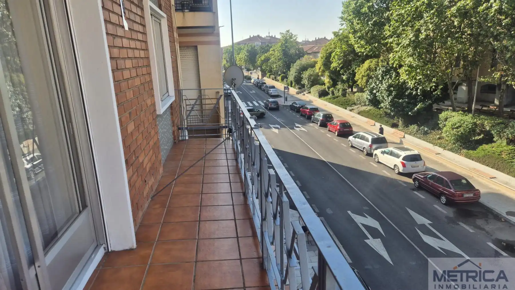 Balcony of Flat for sale in Salamanca  with Air Conditioner, Heating and Terrace
