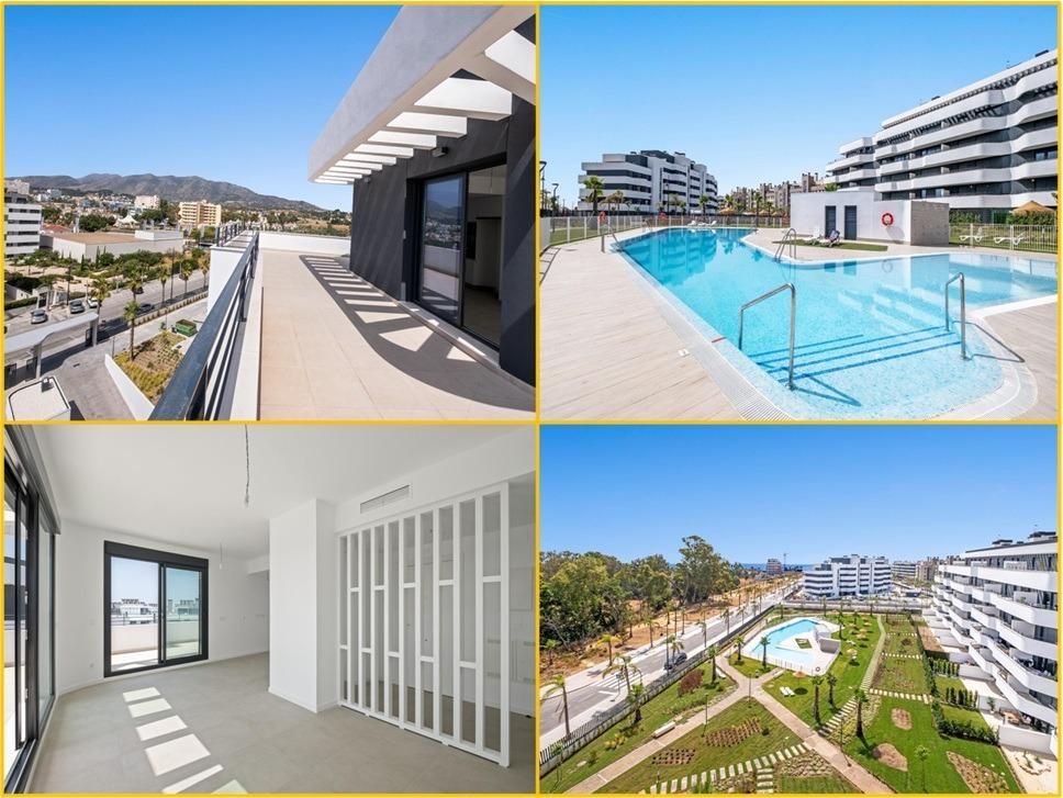 Exterior view of Attic for sale in Torremolinos  with Air Conditioner, Terrace and Storage room