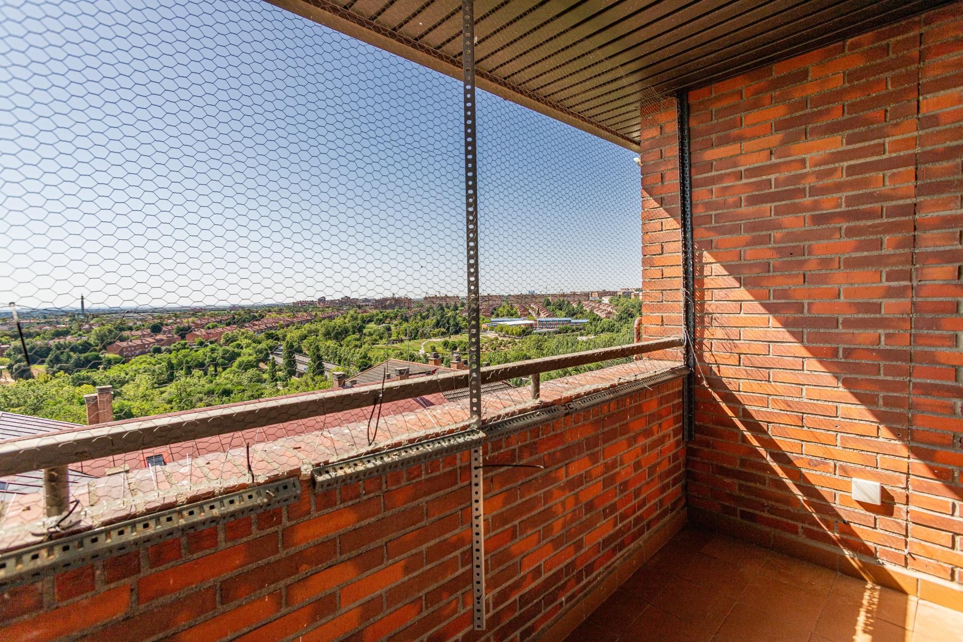 Balcony of Duplex for sale in Tres Cantos  with Air Conditioner, Heating and Parquet flooring