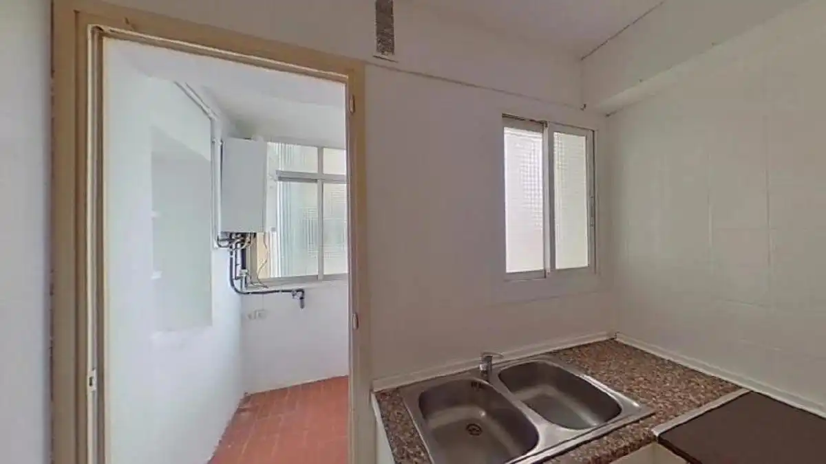 Cocina de Apartamento en venta en Granollers con Balcón
