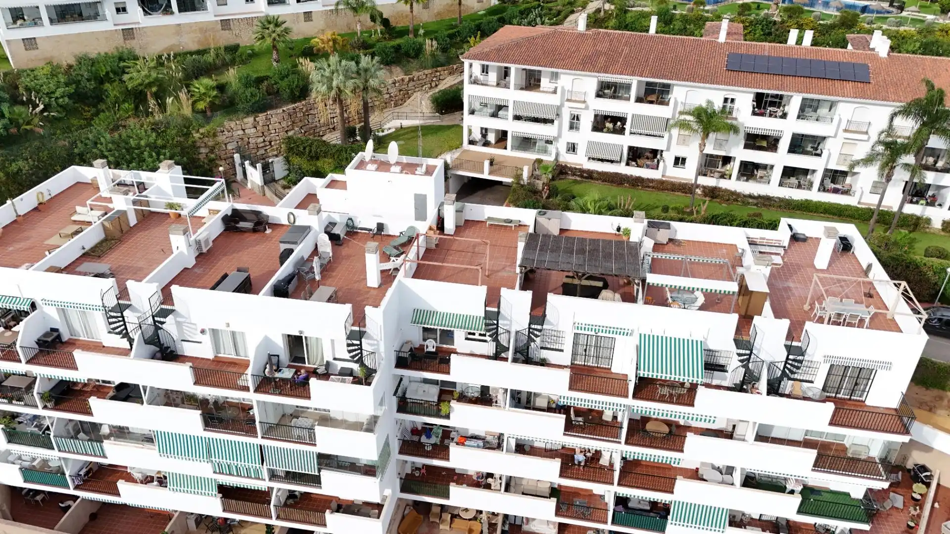 Exterior view of Flat for sale in Las Lagunas