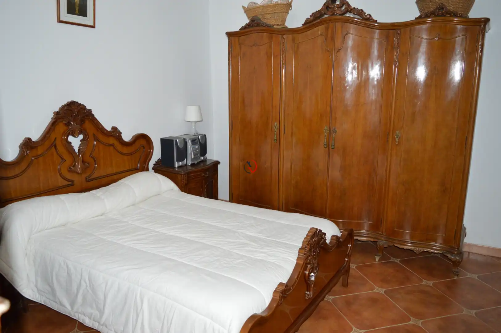 Schlafzimmer von Country house zum Verkauf in Hornachos mit Möbliert