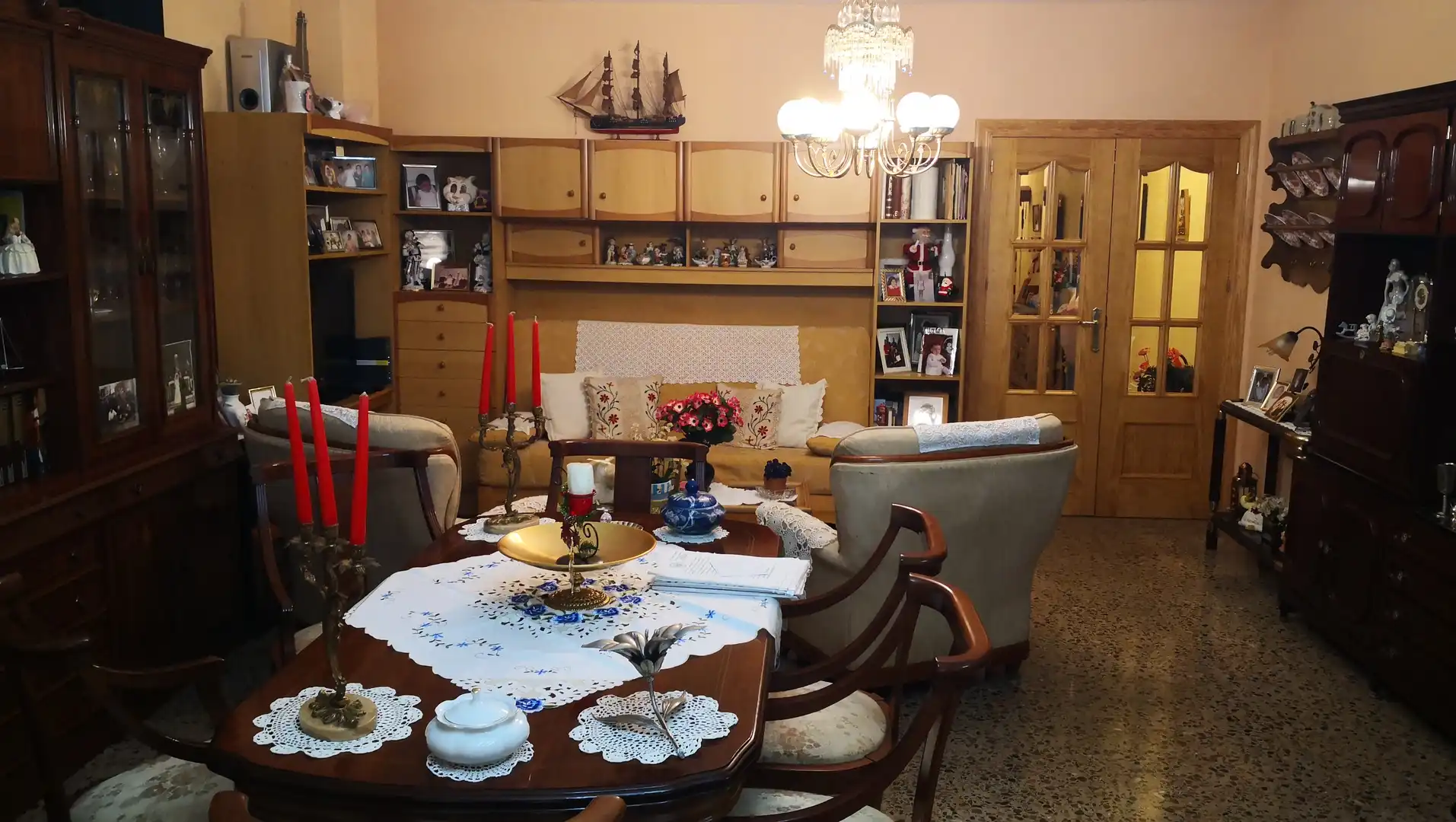 Living room of Ground floor for sale in Cartagena  with Private garden, Oven and Internet