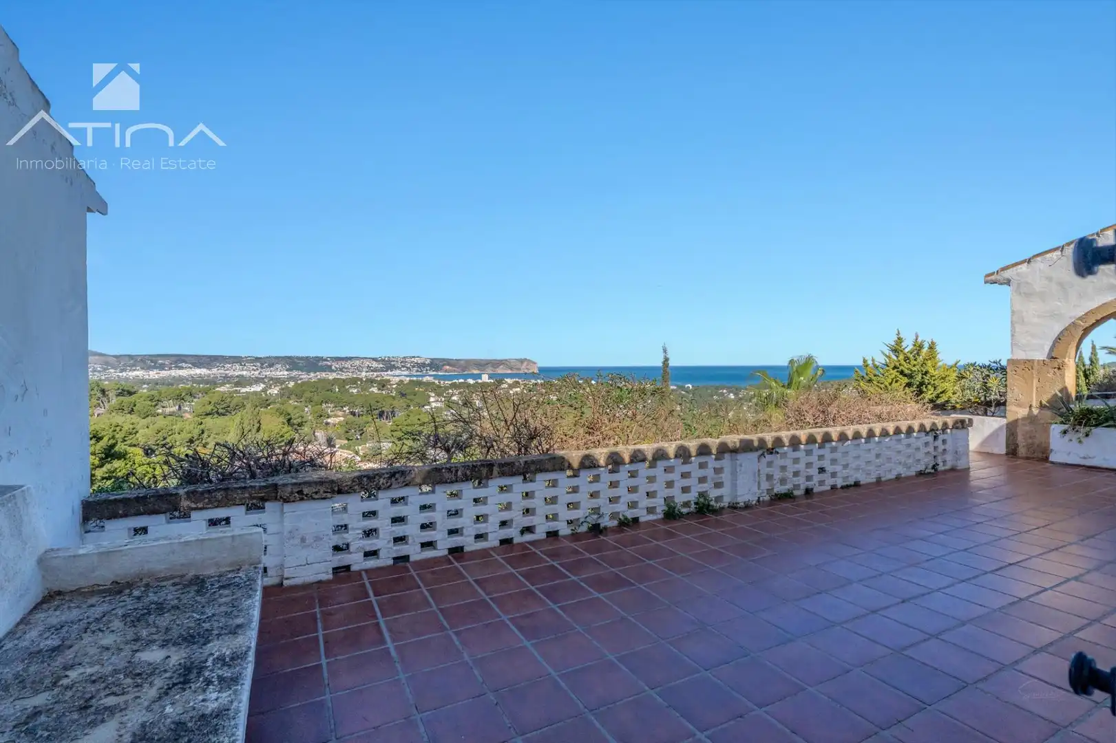 Terraza de Casa o chalet en venta en Jávea / Xàbia con Jardín privado, Terraza y Piscina