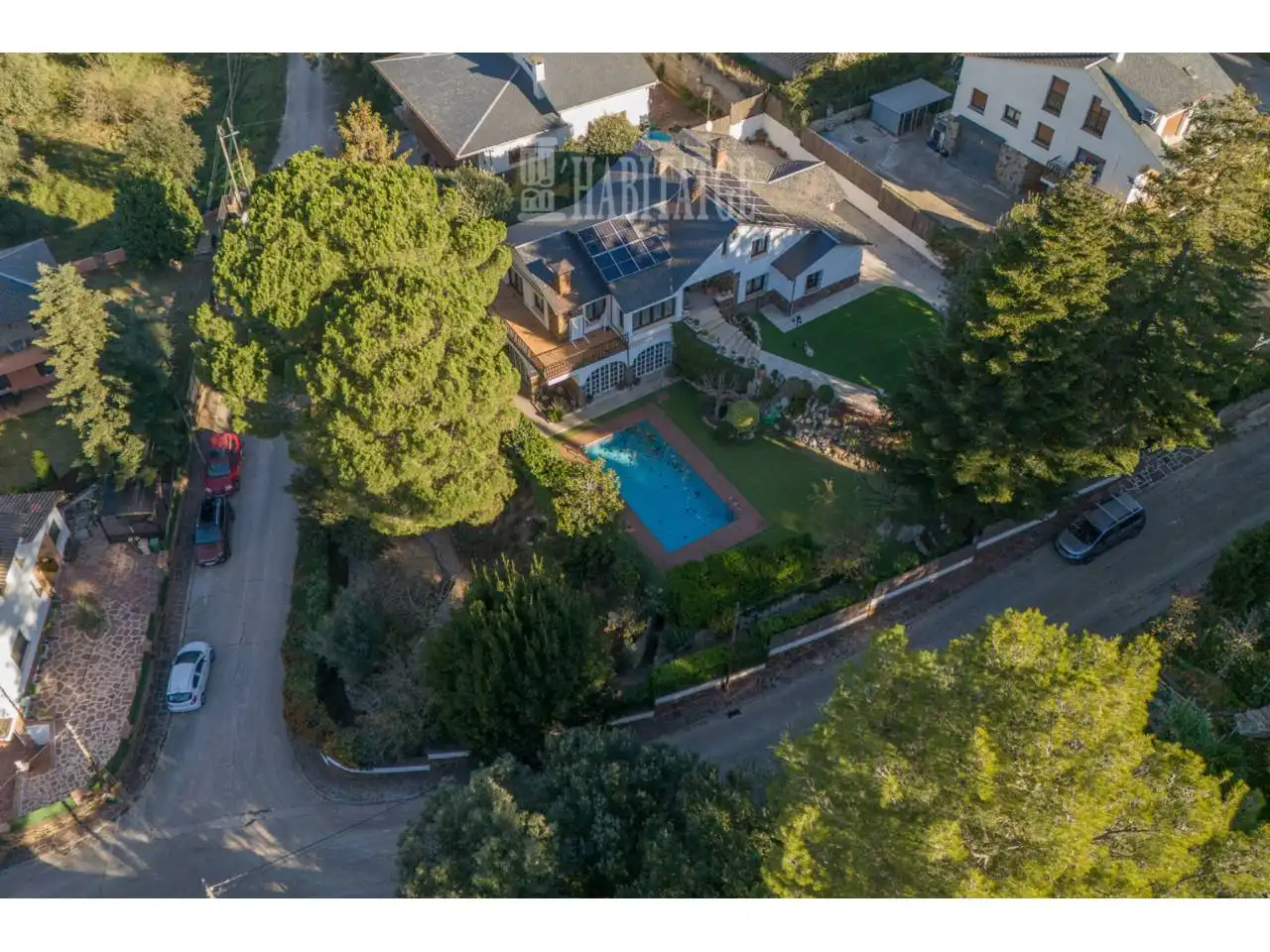 Vista exterior de Casa o chalet en venta en Aiguafreda con Aire acondicionado, Calefacción y Jardín privado