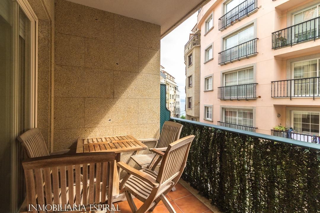 Balcony of Apartment for sale in Sanxenxo  with Heating, Terrace and Storage room