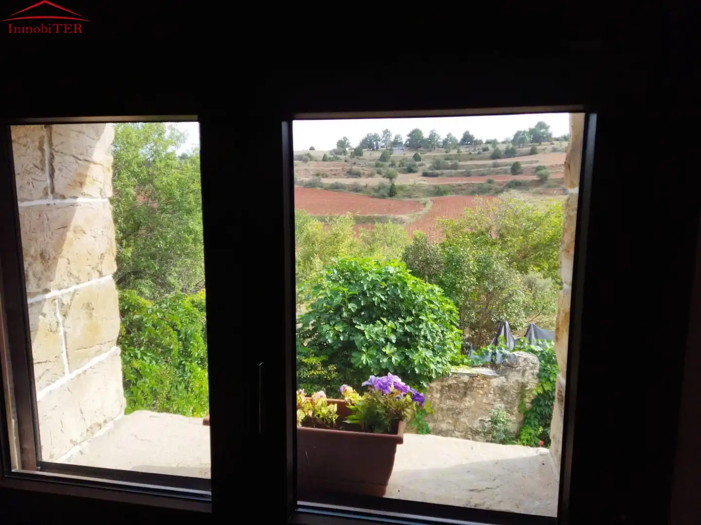Jardín de Casa o chalet en venta en Rubiales con Calefacción, Jardín privado y Trastero