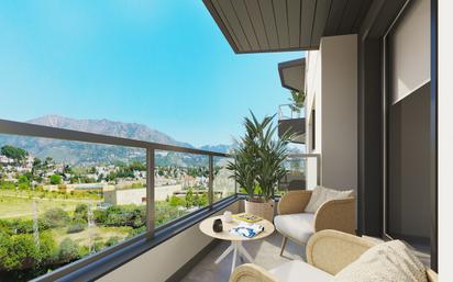 Dormitori de Apartament en venda en Mijas amb Aire condicionat, Terrassa i Piscina