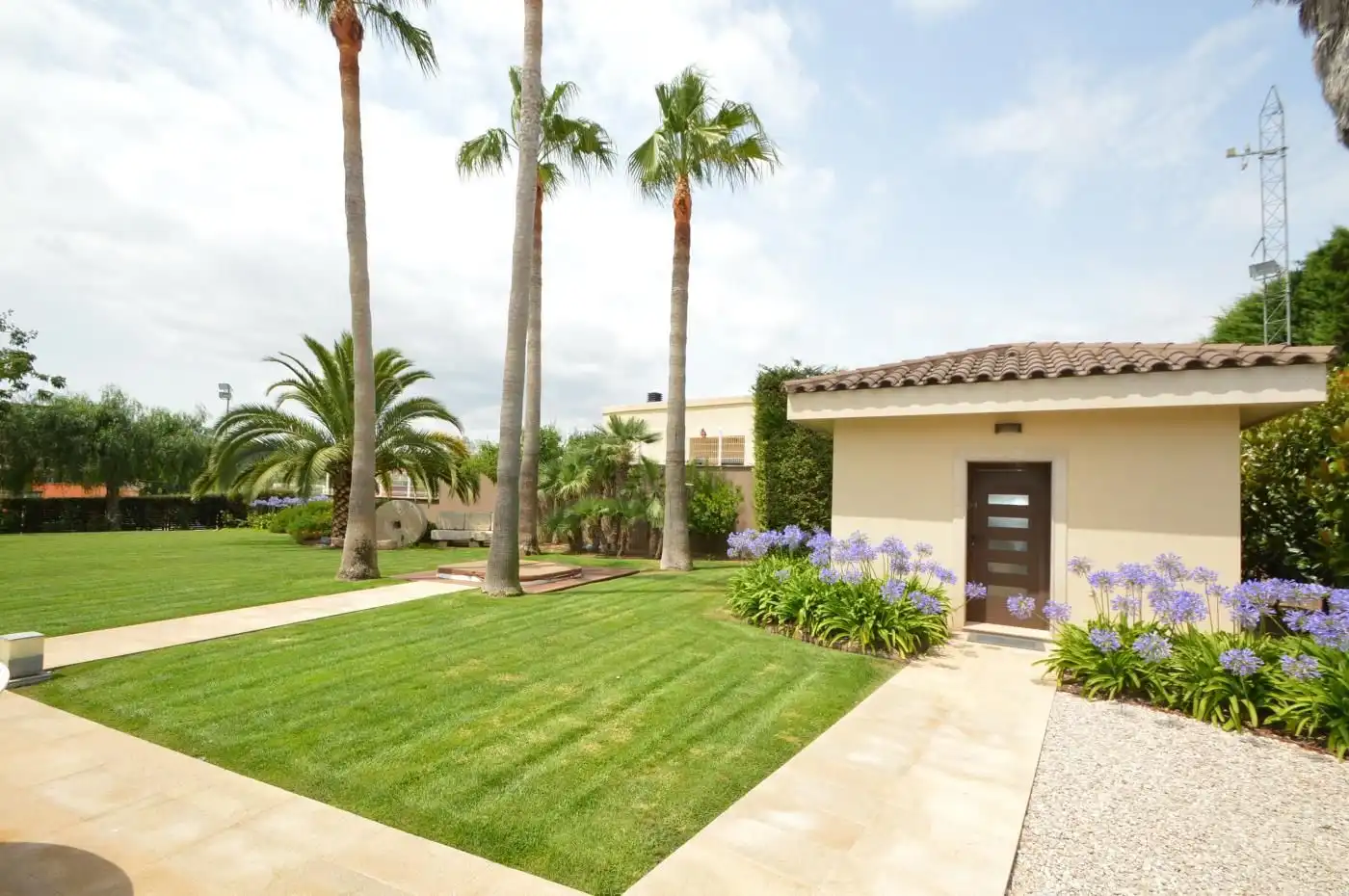 Vista exterior de Casa o chalet en venta en Amposta con Aire acondicionado, Trastero y Piscina