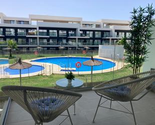 Garden of Flat to rent in Zahara de los Atunes  with Air Conditioner, Private garden and Terrace
