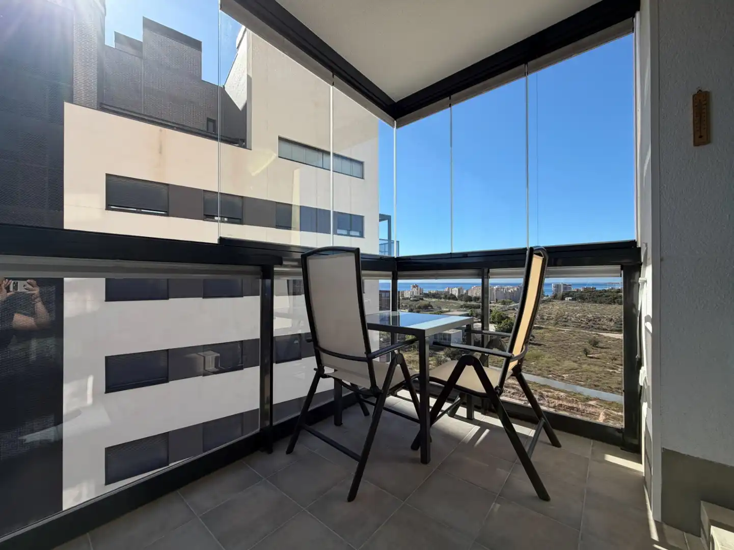 Terrace of Apartments for sale in El Campello  with Air Conditioner, Storage room and Swimming Pool