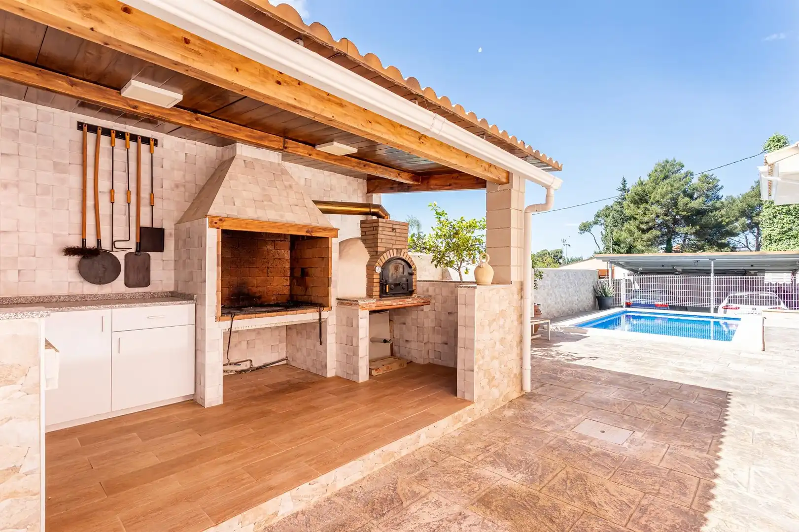 Terraza de Casa adosada en venta en Montserrat con Aire acondicionado, Jardín privado y Terraza